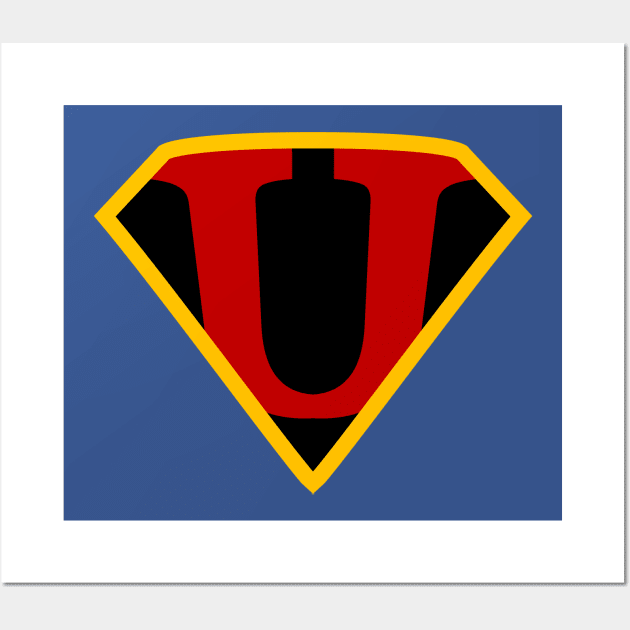 Ultraman logo Wall Art by Markaneu